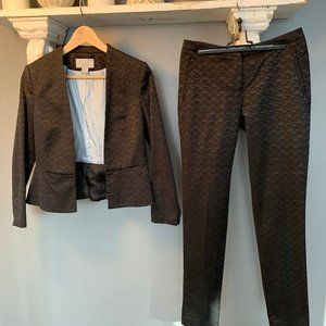 H&M PeplumJacket and skinny pant